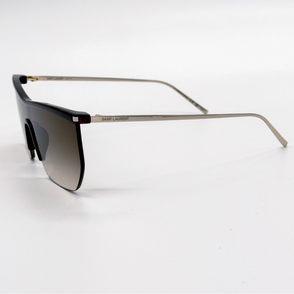 NEW SAINT LAURENT SL 519 MASK 003 BROWN GRADIENT WOMEN SL519 003 SUNGLASSES - Picture 8 of 11